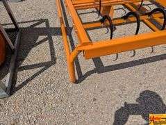 Land Honor Skid Steer Hay Accumulator Grapple, Model HAG-12-24Q; 8-10 Bale Capacity.  Slightly damaged in shipping.
