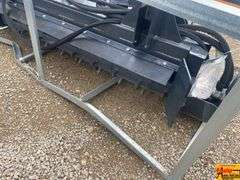 Land Honor Model PR-12-72W 72" Skid Steer Power Rake