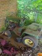 John Deere 318 Riding Lawn Mower, Push Mower & Mini 4-Wheeler