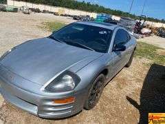 2001 Mitsubishi Eclipse; 185,597 Miles; VIN 4A3AC44G01E188580.  See video.