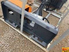 Land Honor Model ABC-13-125A Skid Steer Articulating Brush Cutter, 68" Cutting Width