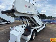 Airplane Mobile Stairs (view & pick up at Fowler Auction).  See video.