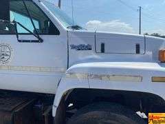 1994 GMC Top Kick Sprayer Truck; 71,702 Miles; VIN 1GDP7H1J7RJ502300.  See video.
