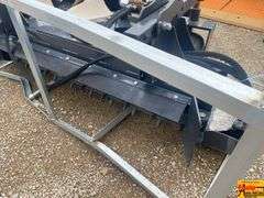 Land Honor Model PR-12-72W 72" Skid Steer Power Rake