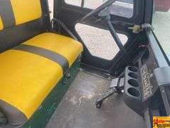 E-Z Go Golf Cart With Cab & Manual Dump Bed.  See video.