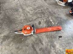 Stihl HS 56 Gas Hedge Trimmer; SSN 4242-011-2908-538371446.  See video.