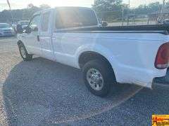 2005 Ford F-250 XL Super Duty Pick Up Truck; 262,773 Miles; VIN 1FTSX20505ED23146.  See video.