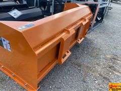 Wolverine 84" Wide Skid Steer Snow Pusher, Model SP--15-84W