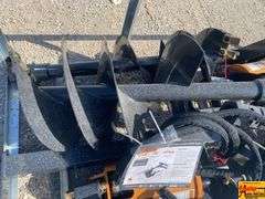Wolverine Skid Steer Auger Drive & Bit, Model ADB-13-1218R