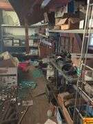 Shelves Of Car Parts, Car Hood & More and Components