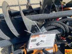 Wolverine Skid Steer Auger Drive & Bit, Model ADB-13-1218R
