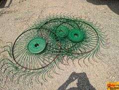 (4) Hay Rake Wheels