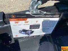 Wolverine Skid Steer Grapple Bucket, Model GB-11-72W