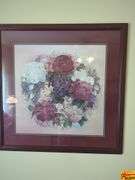 Framed Floral and Inspirational Prints (3)