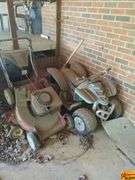 John Deere 318 Riding Lawn Mower, Push Mower & Mini 4-Wheeler