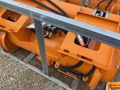Skid Steer Double Discharge Concrete Mixer, Model DCM-11-250G