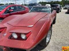 1976 Chevrolet Corvette Stingray; Showing 10,738 Miles; VIN 1Z37X6S408100.  See video.