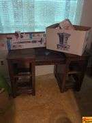 Console, Vintage Side Table, Vanity Table (missing drawers) & Miscellaneous