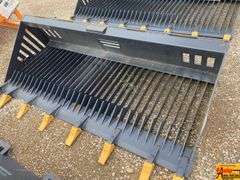 72" Skid Steer Rock Bucket