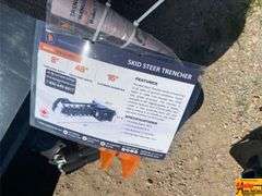 Wolverine Skid Steer Trencher, Model TCR-12-48H