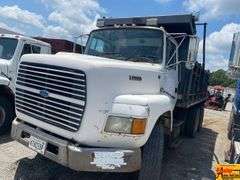 1995 Ford L9000 Dump Truck; 53,692 Miles; VIN 1FDZY82E7SVA07231.  See video.
