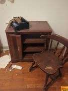 Vintage Chest Of Drawers, Jewelry Armoire, Night Stand & Side Chair