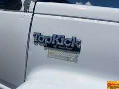 1996 GMC Topkick Sleeper Flat Bed Truck With Caterpillar Engine; 317,168 Miles; VIN 1GDJ7H1J0TJ512602.  See video.