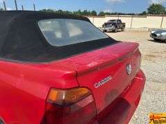2002 Volkswagen Cabrio, has an electrical short; 157,426 Miles; VIN 3VWDC21V42M803955