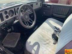 1984 Chevrolet S-10 Pick Up Truck; 84,484 Miles; VIN 1GCCS14BXE8210266.  See video.