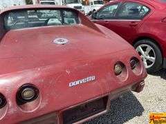1976 Chevrolet Corvette Stingray; Showing 10,738 Miles; VIN 1Z37X6S408100.  See video.