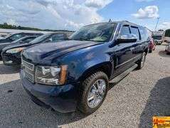 2009 Chevrolet LTZ Suburban, flexfuel; 223,266 Miles; VIN 1GNFK36349R286278.  See video.