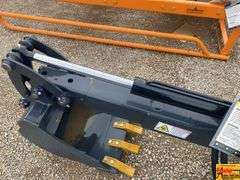 Land Honor Model BH-12-72D Big Arm Backhoe For Skid Steer