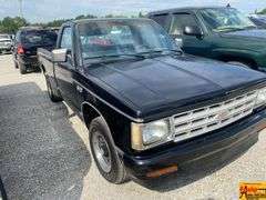 1984 Chevrolet S-10 Pick Up Truck; 84,484 Miles; VIN 1GCCS14BXE8210266.  See video.