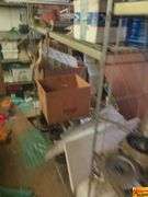 Shelves Of Car Parts, Car Hood & More and Components