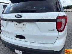 2016 Ford Explorer Police Interceptor; 128,632 Miles; VIN 1FM5K8AR9GGA86563 (021802).  See video.