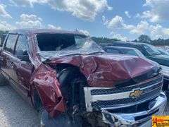 2013 Chevrolet Silverado Z71 4X4 Pick Up Truck; VIN 3GCPKSE76DG280969; SALVAGE TITLE (NO KEY)
