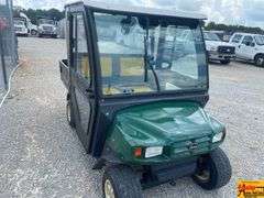 E-Z Go Golf Cart With Cab & Manual Dump Bed.  See video.
