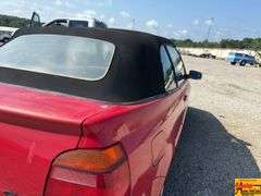 2002 Volkswagen Cabrio, has an electrical short; 157,426 Miles; VIN 3VWDC21V42M803955
