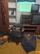 Chest Of Drawers, Entertainmetn Center, (3) Televisions, Bookshelf, Toybox & More