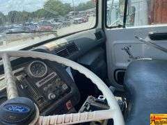 1995 Ford L9000 Dump Truck; 53,692 Miles; VIN 1FDZY82E7SVA07231.  See video.