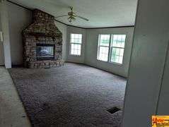 28' x 64' 3-Bedroom Mobile Home On 1.22 Acres±.  Will be sold "Bill Of Sale Only".