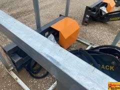 Land Honor Model ABC-13-125A Skid Steer Articulating Brush Cutter, 68" Cutting Width