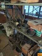 Shelves Of Car Parts, Car Hood & More and Components