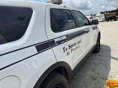 2016 Ford Explorer Police Interceptor; 128,594 Miles; VIN 1FM5K8AR1GGD16368 (021848).  IMPORTANT:  Only municipal purchasing agents may bid.  Please call our office at (256) 420-4454 to be approved.  See video.