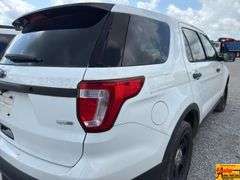 2016 Ford Explorer Police Interceptor; 128,632 Miles; VIN 1FM5K8AR9GGA86563 (021802).  See video.