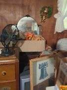 Contents Of Room:  Bookshelves, Cedar Chest, Vases, Lamps, Figurines, Air Hockey Table, Chest Of Drawers & Miscellaenous