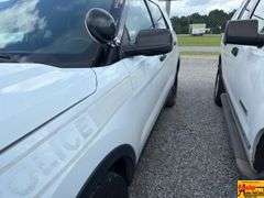 2016 Ford Explorer Police Interceptor; 128,632 Miles; VIN 1FM5K8AR9GGA86563 (021802).  See video.