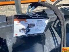 Wolverine Skid Steer Grapple Bucket, Model GB-11-72W