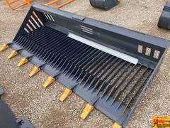 72" Skid Steer Rock Bucket