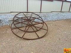 (2) Large Metal Wheels